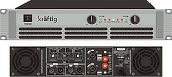 Kraftig KP-5000 Power Amfi