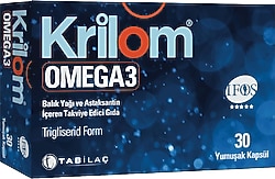 Krilom Omega 3 Balık Yağı 30 Kapsül