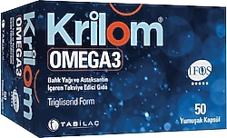 Krilom Omega 3 Balık Yağı 50 Kapsül