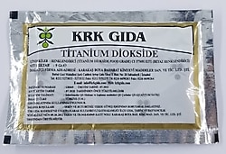 Krk 9 gr Beyaz Toz Gıda Boyası