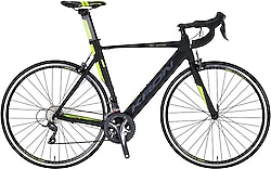 Kron RC 2000 Siyah-Neon Sarı 16 Vites 28 Jant Yarış Bisikleti
