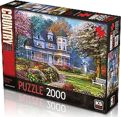 KS Games Victorian Home Puzzle 2000 Parça 22508