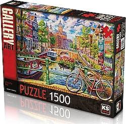 KS Games A Colorful City Puzzle 1500 Parça 22018