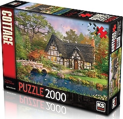 KS Games The Stoney Bridge Cottage Puzzle 2000 Parça 11479