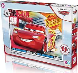 KS Games Cars 50 Parça Puzzle CR709