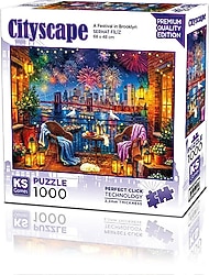 KS Games A Festival In Brooklyn 1000 Parça Puzzle 20837