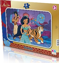 KS Games Aladdin 24 Parça Frame Puzzle ALD704