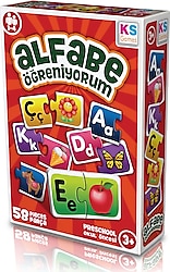 KS Games Alfabe Öğreniyorum 58 Parça AG257