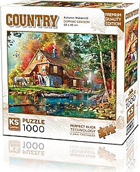 KS Games Autumn Watermill 1000 Parça Puzzle 20816