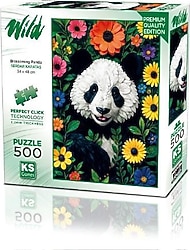 KS Games Blossoming Panda 500 Parça Puzzle 20088
