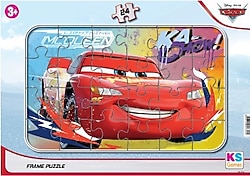 KS Games Cars 24 Parça Puzzle