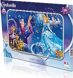 KS Games Cinderella 24 Parça Puzzle CRL704