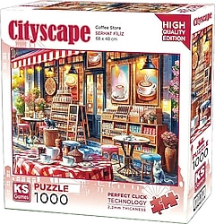 KS Games Coffee Store 1000 Parça Puzzle 20809