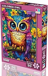KS Games Colored Own 50 Parça Çocuk Puzzle 31752