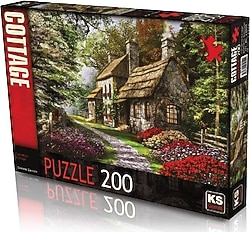 KS Games Cottage 200 Parça Puzzle