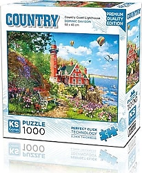 KS Games Country Coast Lighthouse 1000 Parça Puzzle 20817
