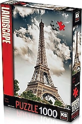 KS Games Eiffel Towal Paris 1000 Parça Puzzle 20768