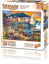 KS Games Evening In Portofino 1000 Parça Puzzle
