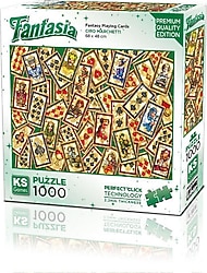 KS Games Fantasy Playing Cards 1000 Parça Puzzle 20845