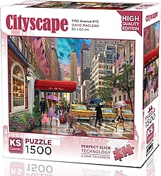 KS Games Fifth Avenue Nyc 1500 Parça Puzzle 22045