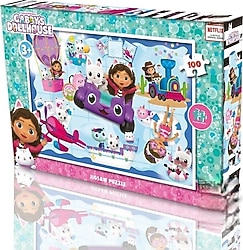 KS Games Gabby's Dollhouse 100 Parça Puzzle GB714