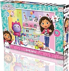 KS Games Gabby's Dollhouse 50 Parça Puzzle GB709
