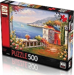 KS Games Garden Sea Jin Park 500 Parça Puzzle 20058