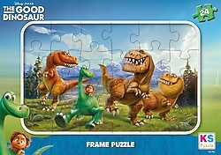 KS Games Good Dinosaur 24 Parça Frame Puzzle GD704
