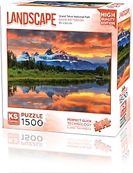 KS Games Grand Teton Milli Parkı 1500 Parça Puzzle 22037