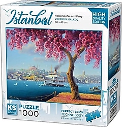KS Games Hagia Sophia and Ferry 1000 Parça Puzzle 20744