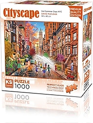 KS Games Hot Summer Days NYC 1000 Parça Puzzle 20813