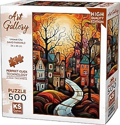 KS Games Houses 500 Parça Puzzle 20076