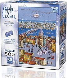 KS Games Iconic Galata 500 Parça Puzzle 20072