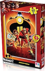 KS Games Incredibles 2 Puzzle 100 Parça