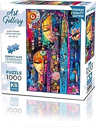 KS Games Indian Woman 1000 Parça Puzzle 20851