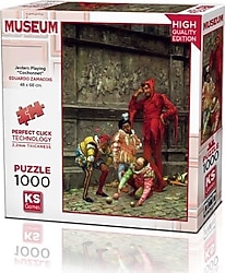 KS Games Jesters Playing Cochonnet 1000 Parça Puzzle 20662