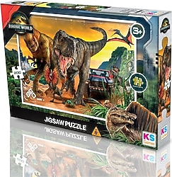 KS Games Jurassic World Rebirth 200 Parça Çocuk Puzzle JW113