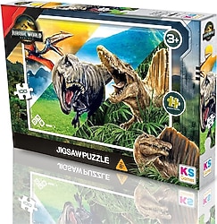 KS Games Jurrasıc World Rebirth 100 Parça Puzzle JW714