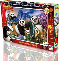 KS Games Kung Fu Panda 100 Parça Puzzle KP714