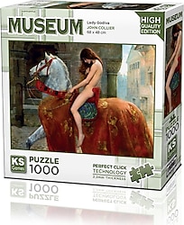 KS Games Lady Godiva 1000 Parça Puzzle 20706
