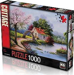 KS Games Lake House 1000 Parça Puzzle 20782