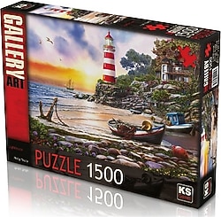 KS Games Lighthouse 1500 Parça Puzzle 22040