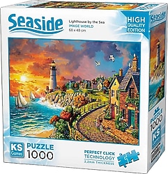 KS Games Lighthouse By The Sea 1000 Parça Puzzle 20758