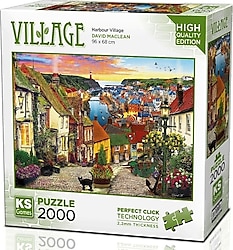 KS Games Liman Köyü 2000 Parça Puzzle 22525