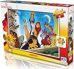 KS Games Lion King 100 Parça Puzzle LK714
