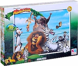 KS Games Madagascar 200 Parça Puzzle MG113