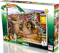 KS Games Madagascar 50 Parça Puzzle MG709