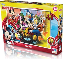 KS Games Mickey Mouse 100 Parça Puzzle MCH714