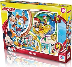 KS Games Mickey Mouse 200 Parça Puzzle MCH113