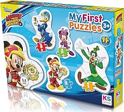 KS Games Mickey Mouse My First 4 in 1 Puzzle MCH10304